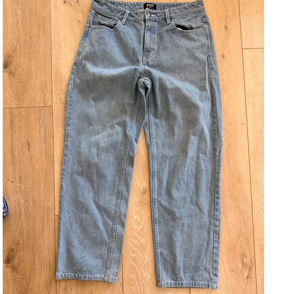 CCS Standard Plus Light Wash Relaxed Straight Leg Skate Jeans Mens 32x30 212